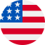 American flag with a white background
