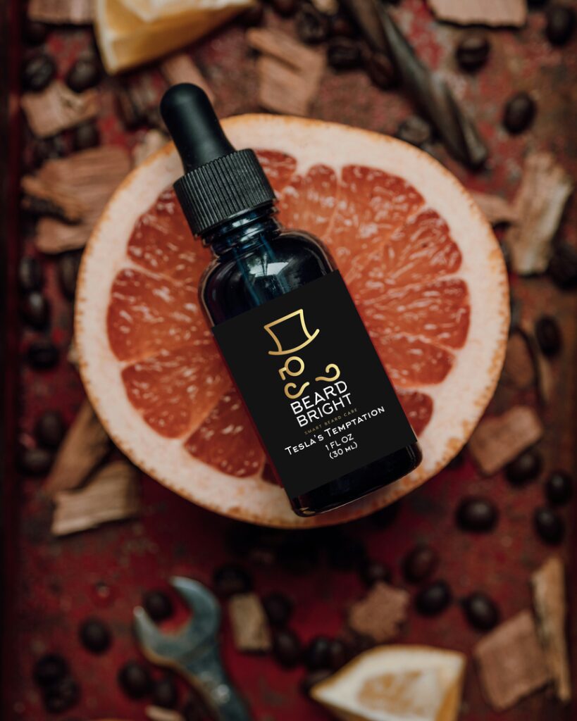 Tesla's Temptation Beard Oil