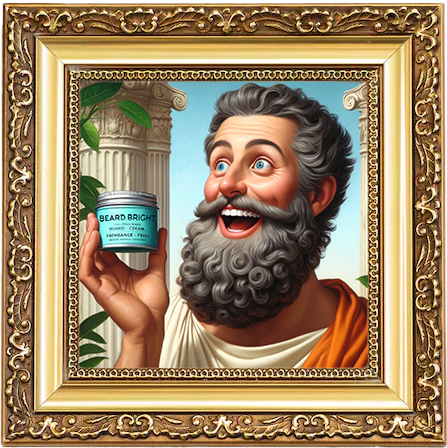 AI generated portrait of Archimedes